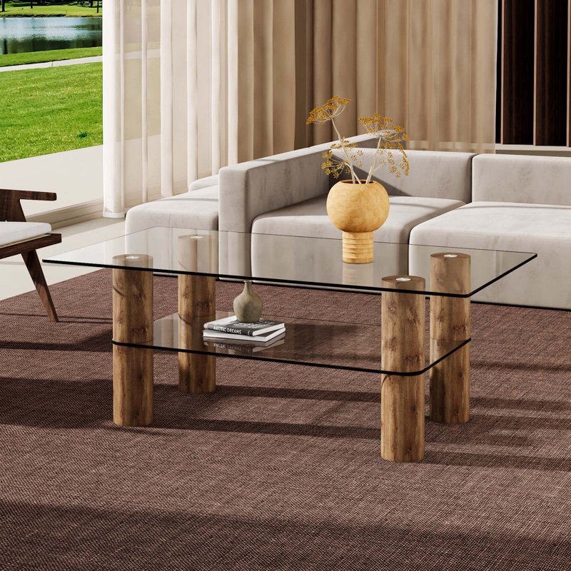 Table basse avec 4 pieds Cloud