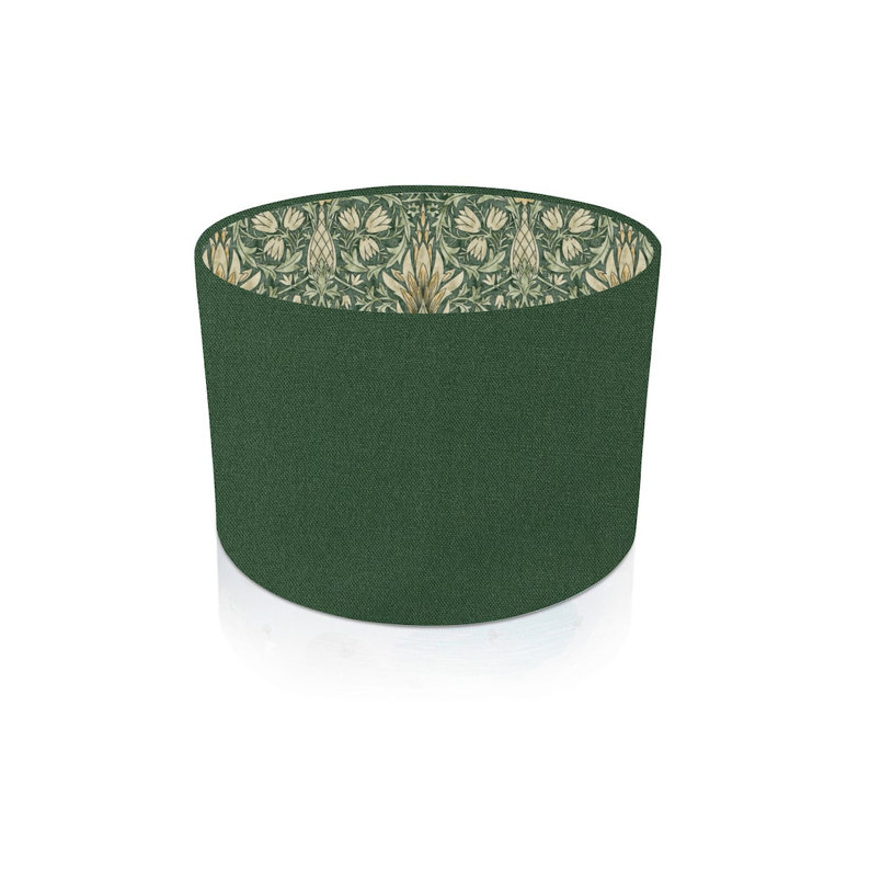 Cotton Drum Pendant Shade ( Screw On ), 24cm H x 35cm W x 35cm D
