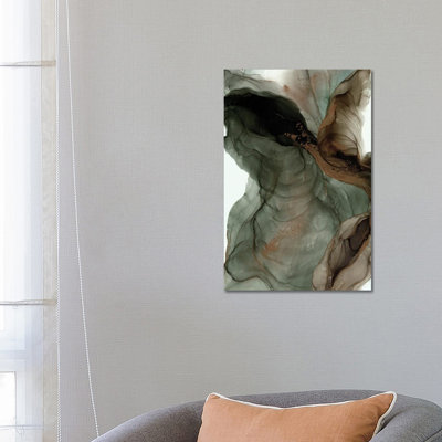 Black Swan by Monet & Manet Art Studio - Wrapped Canvas Painting
