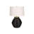 Aya Table Lamp, Linen Shade Jar Body, 25 Inch-103381137-103381139