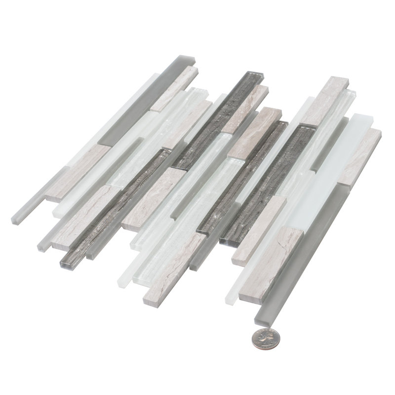 Polished Tile, Gray/Beige