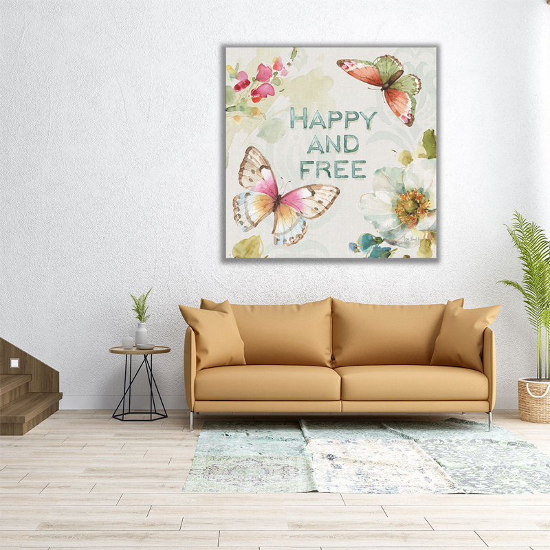 «Colorful Breeze III», reproduction d'art sur toile, H 30 po x l 30 po
