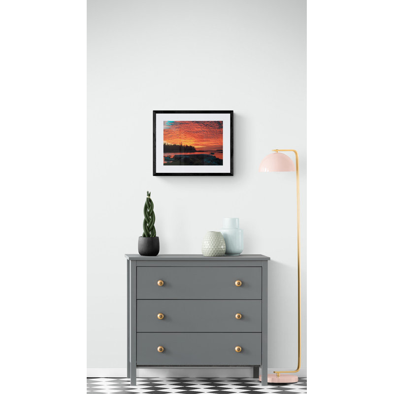 Sunrise Penobscot Bay Print by Tom Kostes
