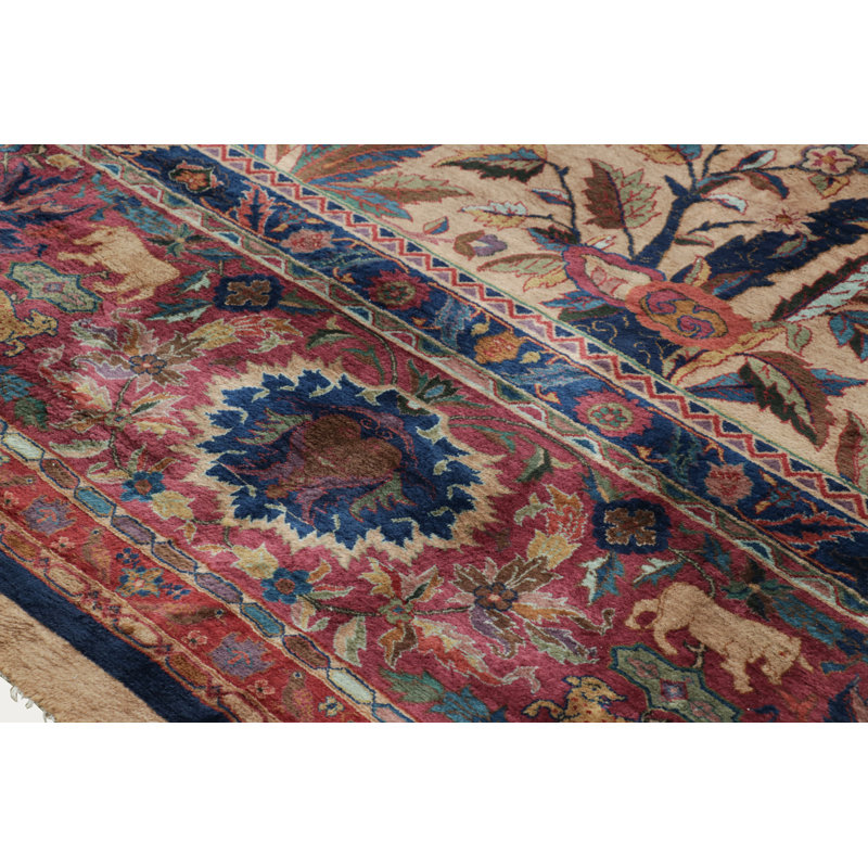 One-of-a-Kind 14'10x14'10 Hand Knotted Area Rug