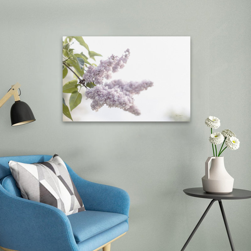 Branches florales - Lilas pâle I, H 16 po x l 24 po