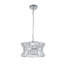 Lustre tambour en cristal 3 lumières