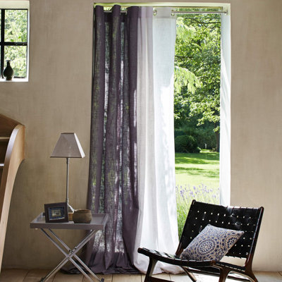 Bellevue Semi Sheer Single Curtain Panel