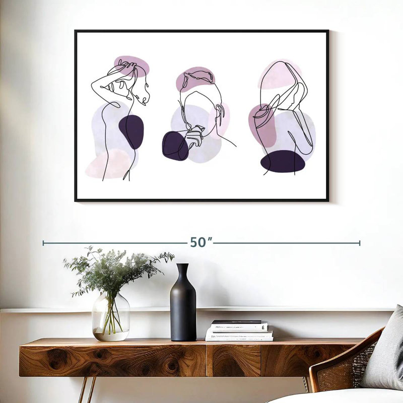 Leisha Women One Line, H 27 po x l 40 po