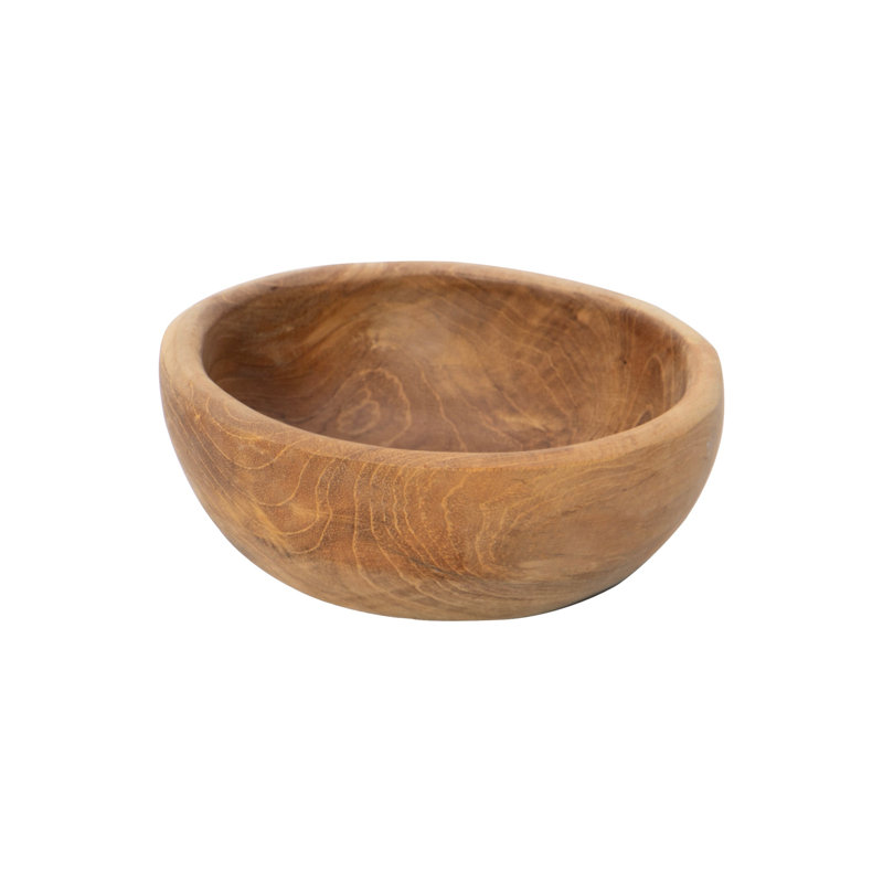 Ensemble de 4 bols en bois de teck