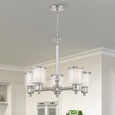 Lustre 5 lumières façon bougie Jampier