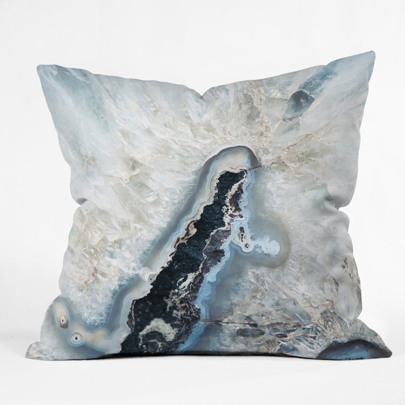 Coussin décoratif intérieur/extérieur bree madden ice crystals