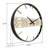 Leilani Metal Contemporary Morocan Wall Clock