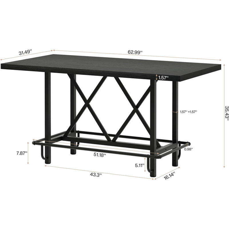 Table de bar (sans la chaise)