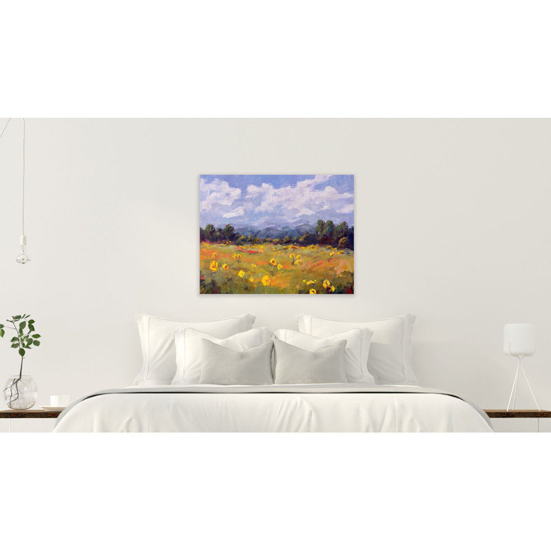 Highlands By John Beard - Framed Gallery Wrapped Print Print by John Beard, 24" H x 30" W x 1.75" D, Black Framed Canvas