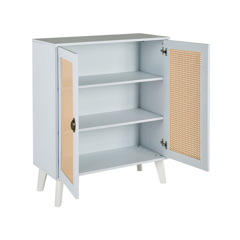 Sehili 80cm Sideboard, White/Beige