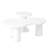 Easy Assembly Nesting Coffee Table With Round Small Side Table, Set Of 2-702732118