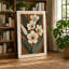 Study in Cream Botanical - Wrapped Canvas-951900769-951900798