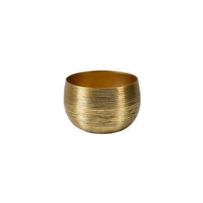 Stainless Steel Decorative Bowl - Set of 1