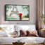 Impression sur toile «Tropical Paris Romance»-82066678