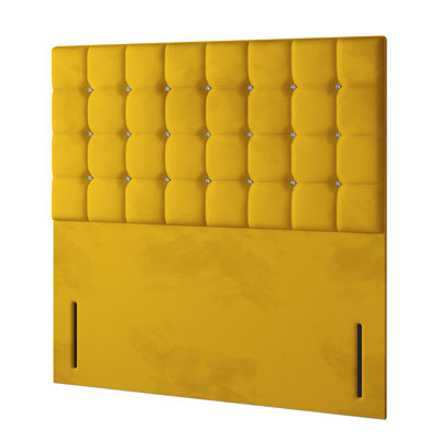 Rochester Upholstered Velvet Panel Headboard