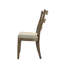 Chaise d'appoint en bois (ensemble de 2)