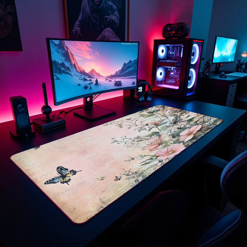 Polyester Desk Pad, 23.6x13.8