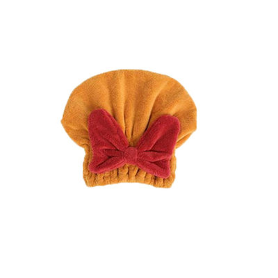 Bath Towels2PC Super Absorbent Hair Towel Wrap For Wet Hair Velvet New Bow Dry Hair Cap Bath Cap Absorbs Water And Dries Quickly
