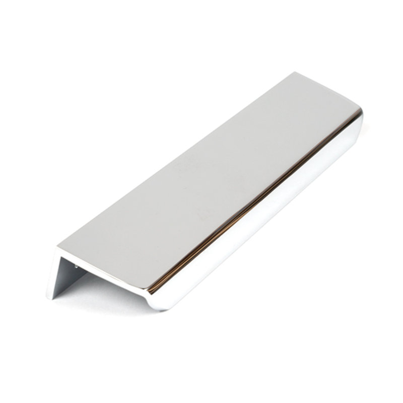 Polished Nickel 50Mm Moore Edge Pull, 17 cm, Polished Chrome