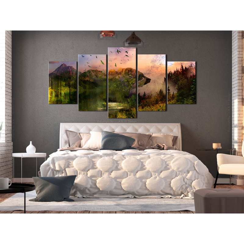 No Frame Print on Canvas, 50cm H x 100cm W