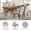 Franceska Side Chair in Brown