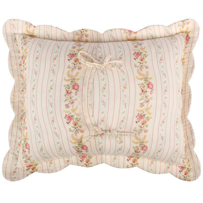 Greenland Home Fasions Antique Rose Blue Standard Sham, 20x26