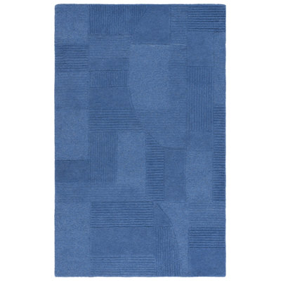 Ivanenko 401 Hand Tufted Polyester Pile Geometric Shapes Indoor Use Only Rug