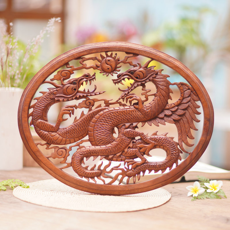 Handmade Traditional Wall Decor on Wood