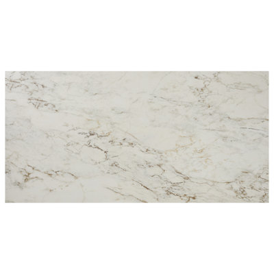 Marfino 24 In. X 48 In. Marble Look Matte Porcelain Floor And Wall Tile (15.49 Sq. Ft. / Case)