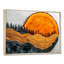 Dar Amber or du soleil rivière de cristal I - forêt, art mural-351749991-442286268-442286269