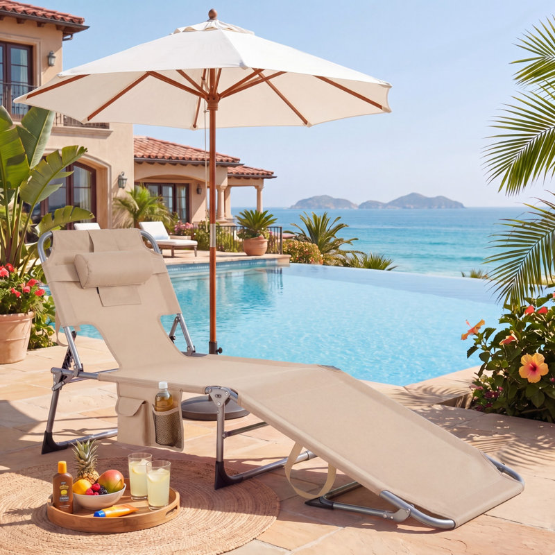 Haverly Outdoor Chaise Lounge Set