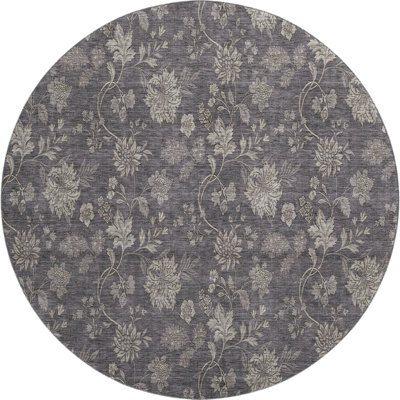 Premium Machine Washable Prisco Taupe Rug