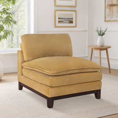 Fauteuil d'appoint sans accoudoirs Gary
