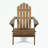 wooden Adirondack Chairs with sturdy legs