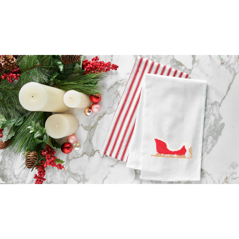Serviette de cuisine Sleigh French Knot