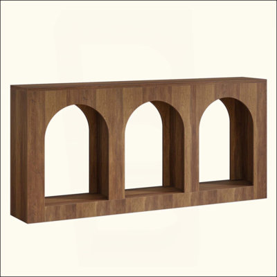 Table d'appoint Classic Design, table de vestibule arquée, console (table seulement)