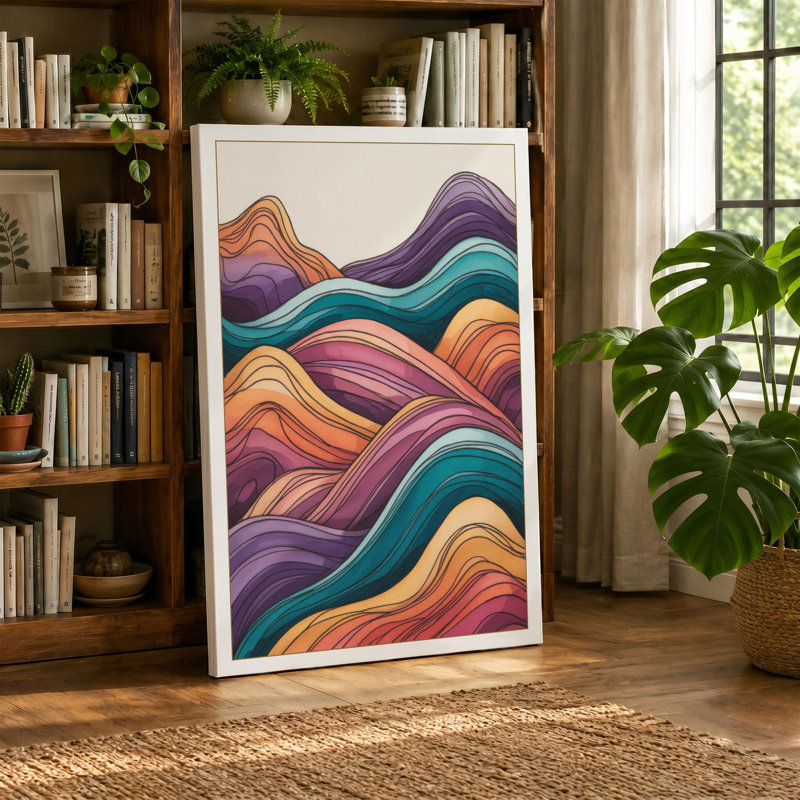 Print, Ochre Border, 30x20 - 76.2 x 50.8 cm
