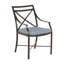 Monaco Patio Dining Armchair with Cushions-434722128-503524093-503527678
