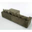 Flannelette Sofa, With Eight Exquisite Throw Pillows-847732228
