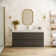 Valencia 60" Freestanding Single Modern Bathroom Vanity with Ingegrated Sink - Faucet Not Included