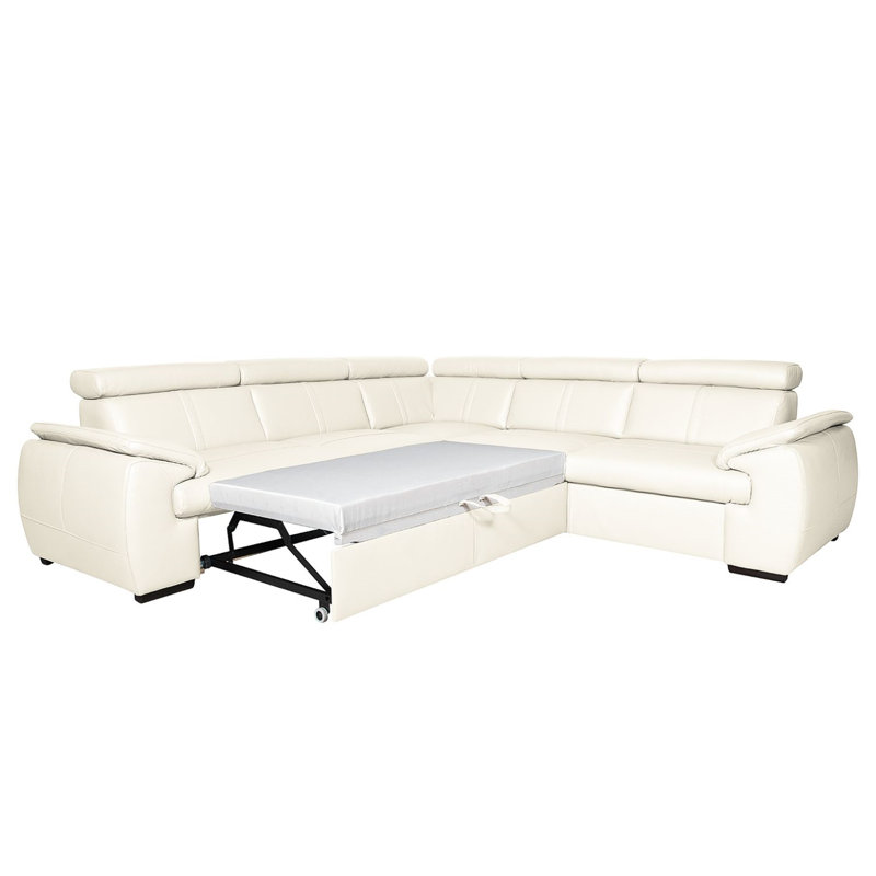 Reimann Corner Sofabed, White