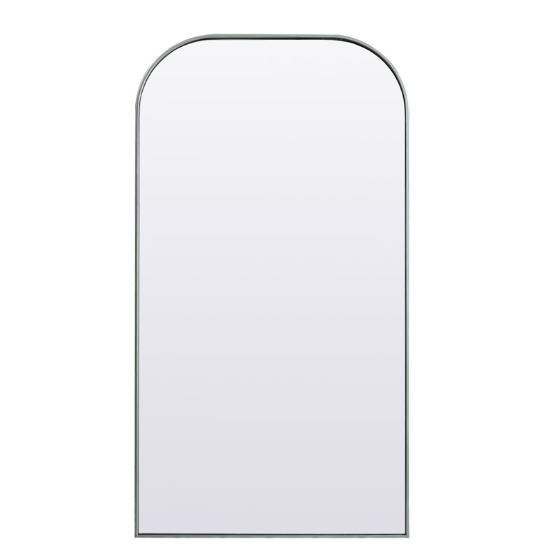 Miroir de plancher Sabine, 72 po x 35 po, Argent