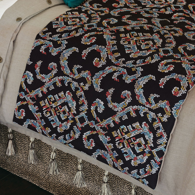 Freya Ikat Bed Runner, Twin