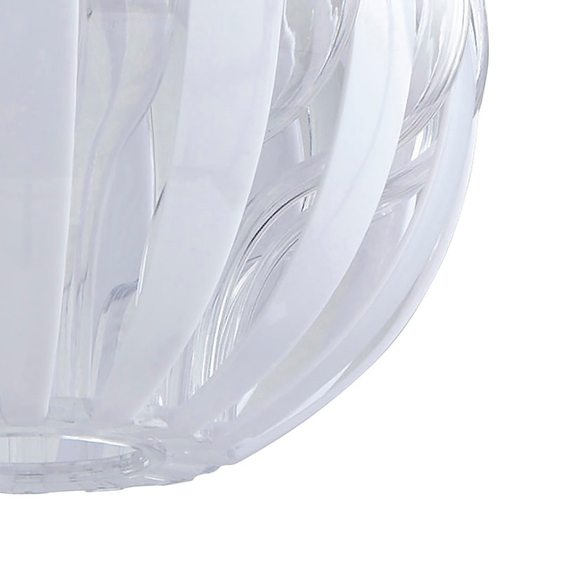 1 - Light Polished Chrome Sphere Pendant