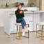 Upholstered Counter Stool With Metal Frame-1437840471-1437885366-1437885367